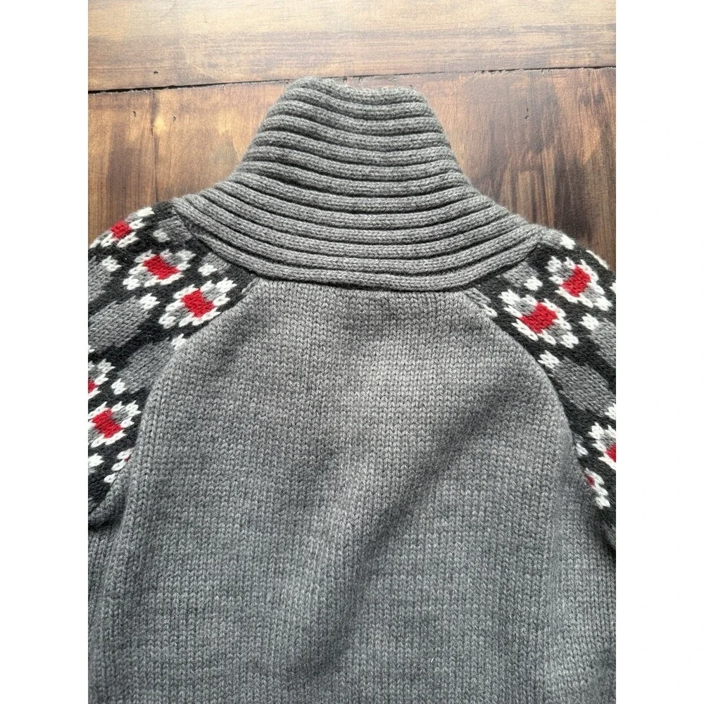 Boy's Gray Wool Blend Cardigan Sweater Toddler 3T Carter's